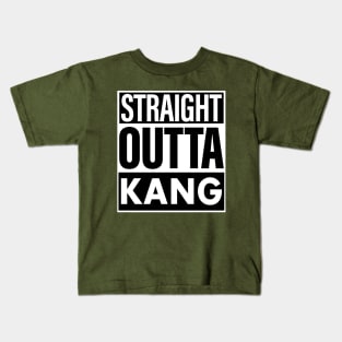 Kang Name Straight Outta Kang Kids T-Shirt